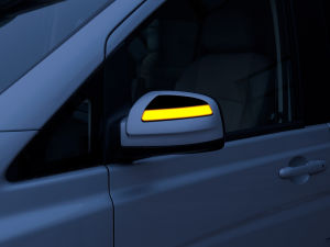 Left Right LED Rearview Mirror Turn Signal Light for Mercedes-Benz Viano VITO W639 W204 S204 A2048200721 A2048200821