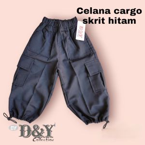 STELAN KAOS SERUT KUROMI CELANA CARGO SKRIT ANAK