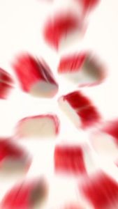 CHẢ CUA HẠT LỰU (SURIMI MÔ PHỎNG) - 1kg - LICHUAN - HÀNG PHÂN PHỐI