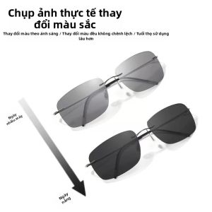 JIFANPAUL | Kính Mát Lái Xe Ngày Đêm Chống Loá Không Viền Nhẹ