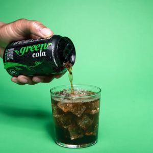 Green Cola Flavour Haven Piece [ 330ml ] – Naturally Sweetened Sodas - No Sugar Added