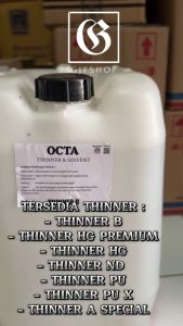 Thinner PU Pengencer Cat Octa 1 Liter High Quality