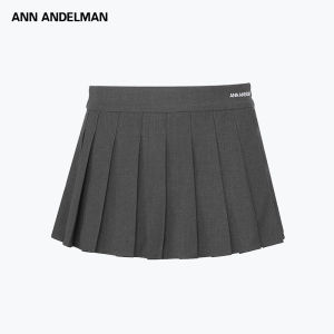 ANN ANDELMAN | High Waist A-Line Pleated Mini Skirt