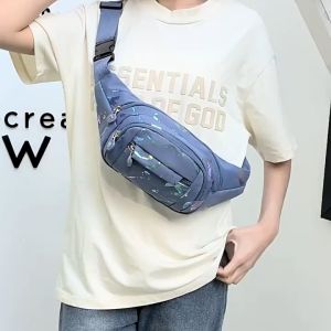 Túi đeo thắt lưng Túi đeo vai ngực đa năng Túi đeo chéo phong cách Hàn Quốc