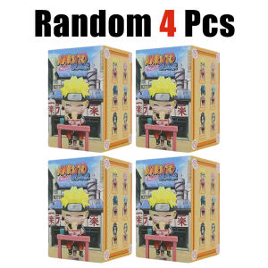 Bandai | Naruto Shippuden Ramen Theme Series Blind Box - Chibi Mini PVC Anime Figures - Mystery Sasuke Uchiha & Naruto Toy Gifts