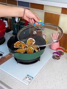 [HCM] Tay Cầm Nắp Nồi Thay Thế Bằng Silicon Và Thép Không Gỉ Cho Vung Nồi Xoong Chảo Núm Vung Chịu nhiệt-CA666