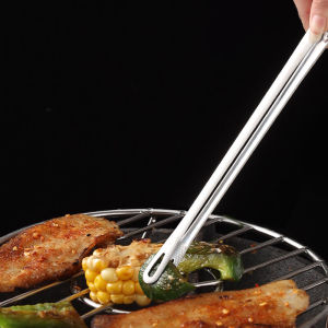 304 Stainless Steel Korean Style BBQ Clamp for Home Use Bread Toast Steak Cooking Buffet Dinnerware Kitchen Utensils