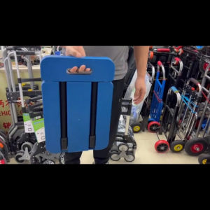 Telescopic Trolley Folding Portable Trolley Lightweight Foldable Trailer Foldable