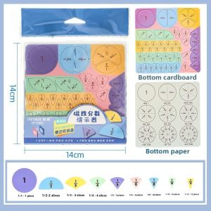 JIFANPAUL | Magnetic Fraction Learning Set Addition and Subtraction