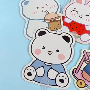 KIPAS KOREA LUCU IMUT /souvenir ultah/kipas tangan/cute fan/sovenir/goodiebag ulang tahun