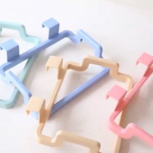 Nurm Kitchen Plastic Hanging Trash Bag Holder Toilet Bedroom Hooks