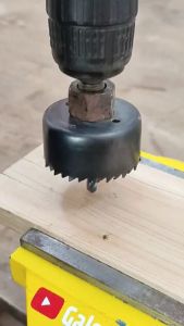 Hole Saw Set 16pcs BISON Mata Bor Kayu Holesaw Kit Pelubang Pipa PVC