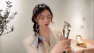 AM888 ที่คาดผม ที่คาดผมแฟชั่น ที่คาดผมประดับมุก ที่คาดผมโบว์