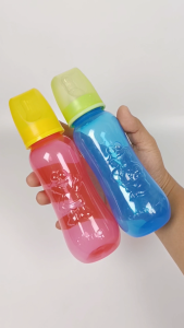 Sesame Beginnings 9oz Baby Feeding Bottle BPA-Safe Wide Neck Anti-Colic for Newborn & Toddler