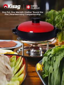 Kisag | Household Ceramic Pot Set Hotpot/Drypot Cookware Insulated