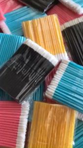 50 Cây Tăm Bông Vệ sinh Mi Tăm Tháo Mi Đầu To Cọ Mềm Bịch 50 Cây_Phụ Liệu Mi Nối