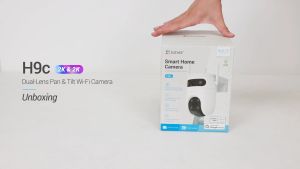 EZVIZ H9c 3K 10MP  2K 6MP Camera 2 Mắt WiFi Ngoài Trời Xoay 360 ống kính kép có màu ban đêm