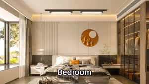 ไฟติดราง LED ไฟติดเพดาน 220V ไฟส่องเพดาน ไฟติดรางเชิงเส้น LED 12/20/30/40W อลูมิเนียมสำหรับห้องนั่งเล่นและห้องครัว ไฟ LED