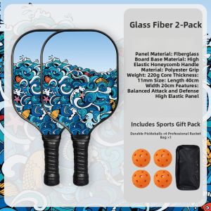 WUYIQU | Adult & Children Fiber Glass Pickleball Paddle