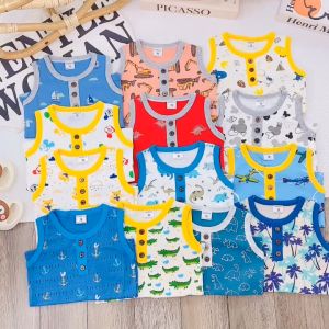 JanElla’s SANDO SHORTS (6 mos to 5 Years Old) TERNO for KIDS BOYS 100% COTTON Made in Vietnam