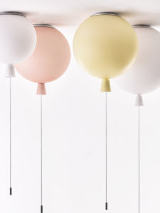 Nordic Balloon Lamp Popular Childrens Room Ceiling Light Creative Artistic Cake Shop LED Absorption Top Light Personalized Bedroom Living Room Fixtures