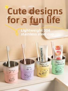 TAOXIAOHE | Antimicrobial Unbreakable Cup Stainless Steel
