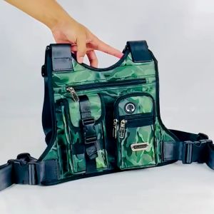 Tas Selempang Pria Army, Chest Bag, dan Tas Rompi Ring Bag Outdoor Sporty