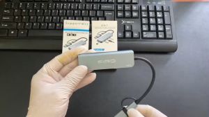 Hub Type C Và Hub USB 4in1 Với 4 Cổng Ra USB 3.0 2.0 5Gbps Bộ Chia Cổng USB Cho Macbook Laptop PC - Hàng Chính Hãng