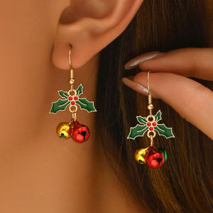 Christmas Bell Earrings Vintage Style Creative Holiday Gift Unique Jewelry Accessory Perfect for Special Occasions