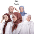 Hijab Bella Square Premium Segi Empat/Kerudung Segi Empat Bella Square Premium. 