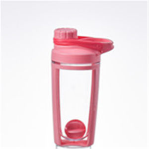 500ml Protein Shake Cup Fitness Plastic Milkshake Stirring Cup with Scale Outdoor Meal Replacement Powder Gym Shaking Cup