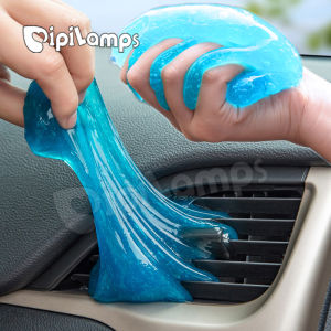 เครื่องมือทำความสะอาดแป้นพิมพ์แล็ปท็อปไฟติดรถช่องแอร์แผงอุปกรณ์ทำความสะอาดรถเครื่องกำจัดโคลนอุปกรณ์ตกแต่งรถยนต์ทำความสะอาดฝุ่นดินช่องว่างของรถยนต์