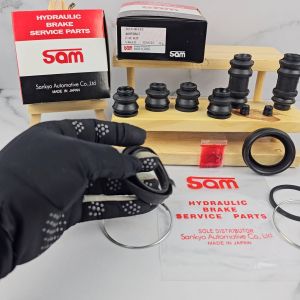 SIL SEAL KALIPER KIT REM CAKRAM BELAKANG PAJERO DAKAR 2016-2019 1SET SAM PART MOBIL