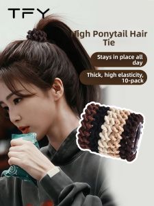 TFY | No Crease High Elasticity Durable Hair Ties