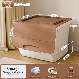 XINGYOU | Large Front-Opening Storage Box for Childrens Toys and Items