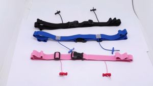Race Number Belt Running Marathon Nylon Buckle Waistband Belt Elastic Waistband Belt