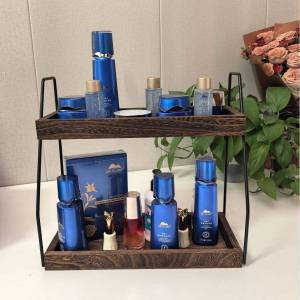 DIHUANTUO | Kitchen Organization Shelf Double Layer Wooden