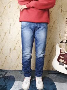 Celana Panjang Jeans Pria Dewasa Keren Bahan Melar Dan Tebal Premium Exman Denim EXM06S