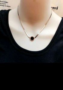 Kalung Titanium Style Korea Kalung Awet Anti Luntur Anti Karat Selamanya xp.id12