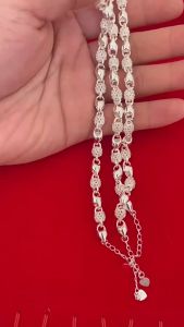 100% Original 925 Italian Sterling Silver Bracelet Womens Cutout Transfer Bead Jewelry for Moms Gift Long-lasting color retention and hypoallergenic