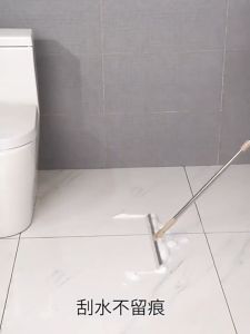 50cm Floor Wiper Scraper Sweeper Magic Silicone Squeegee Broom Cleaner for Bathroom Floor Glass Window Tiles Telescopic