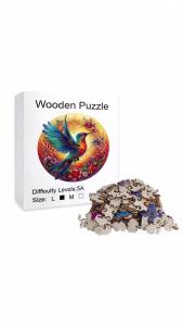 Wooden Puzzles - Exquisite Gift Packaging - Unique Shapes - Best Gifts for Adults and Children - Toy Puzzles