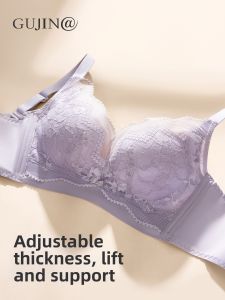 Thin Lace Underwear Big Bust Small Look Gather Armpit Fat Prevention Sagging New Adjustment