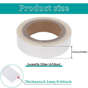 1roll of 20meter Waterproof Seam Sealing Tape Iron On Hot Melt PUCoated Fabric for Clothing Tents 18/20/22mm Outdoor Repair Tool