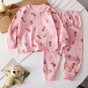 Huanxitu | Cotton Children Pajamas Set