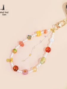 PUTUOSHAN | Dây Đeo Điện Thoại Dễ Thương Kèm Móc Khóa Quà Tặng Nữ