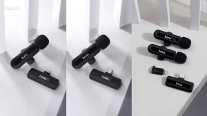 ไมโครโฟนไร้สาย HOCO L20 L20A ระยะการส่งสัญญาณ 10-15 เมตร เสียงคุณภาพดี พกพาสะดวก 2.4GHZ ใช้งานนาน 3-4ชม.