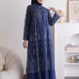 BISA COD Aruna Dress Tille mix Brokat Dress Wanita Terbaru Kekinian Gamis Kondangan Viral Murah