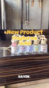 HAVEN PARFUM MOBIL LAVENDER 10 ML - PARFUM MOBIL DAN RUANGAN MEWAH AROMA TERAPI - PENGHARUM MOBIL - PENGHARUM RUANGAN - PARFUM GANTUNG MOBIL