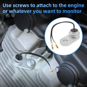 12V/24V Temperature Sensor Engine Water Coolant Temp Sensor Fit for Car Truck Engine Water Temp Meter Car Sensor Accessory
